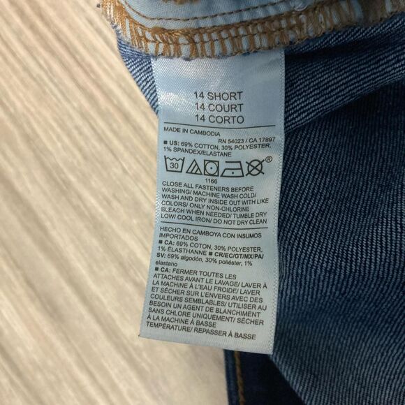 Old Navy High Rise Wow Flare Jeans Blue Size 14 Short - Picture 6 of 7